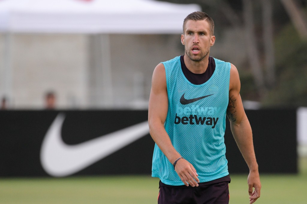 Strootman_AS Roma Tour USA 2018, allenamento a San Diego