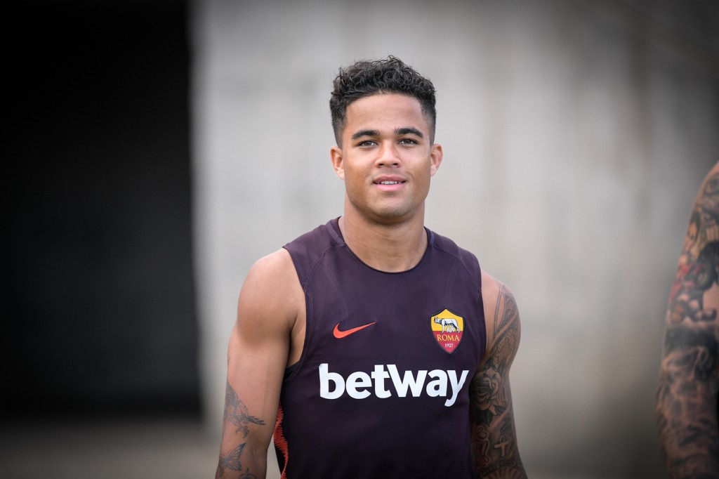 Kluivert_AS Roma Tour USA 2018, allenamento a San Diego