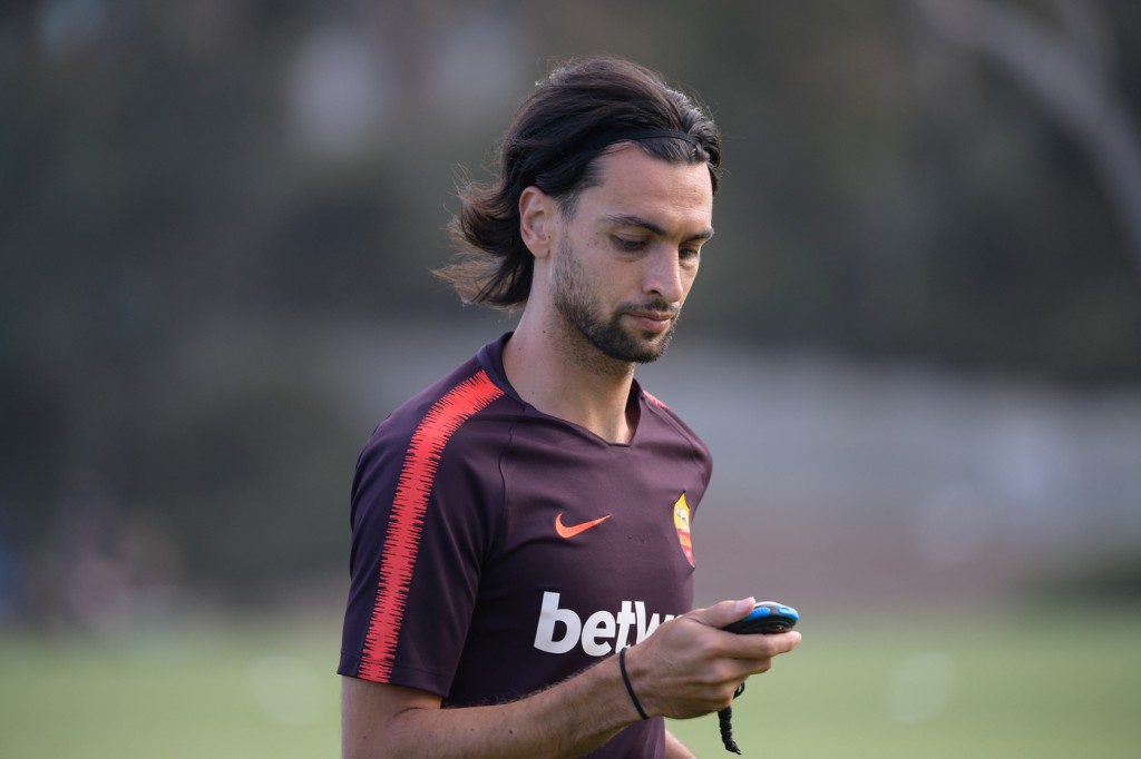 Pastore_AS Roma Tour USA 2018, allenamento a San Diego