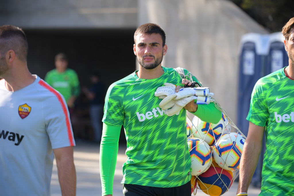 Fuzato_AS Roma Tour USA 2018, sessione di allenamneto
