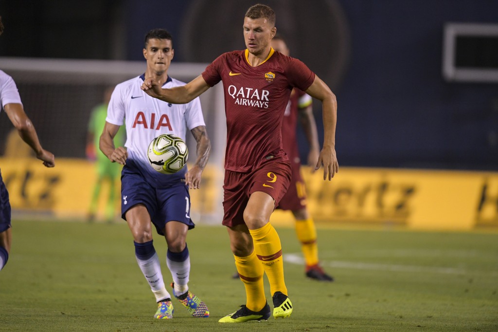 Nella foto: Edin Dzeko roma_tottenham26072018_68