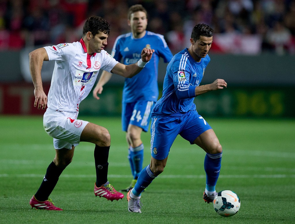Fazio Ronaldo Sevilla FC v Real Madrid CF - La Liga