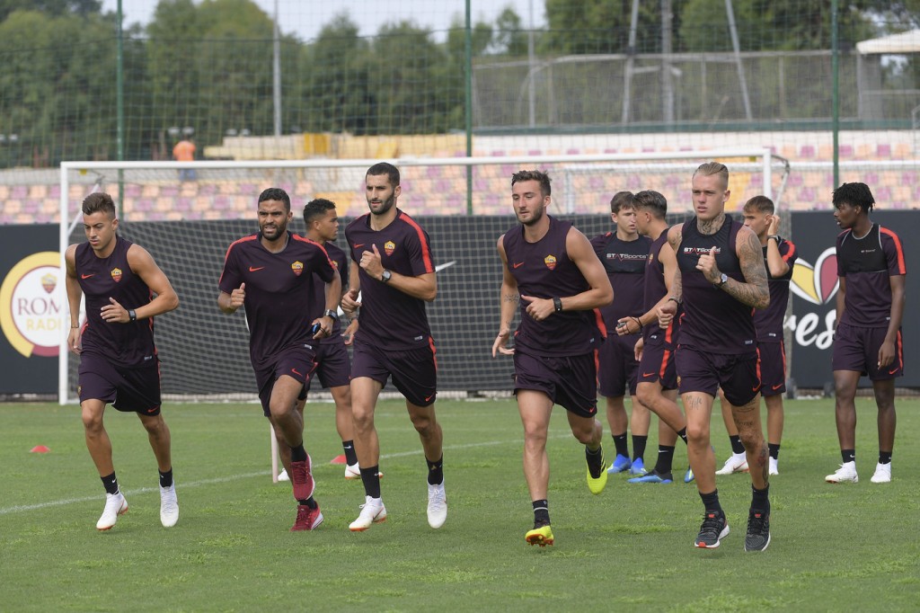 Allenamento Trigoria