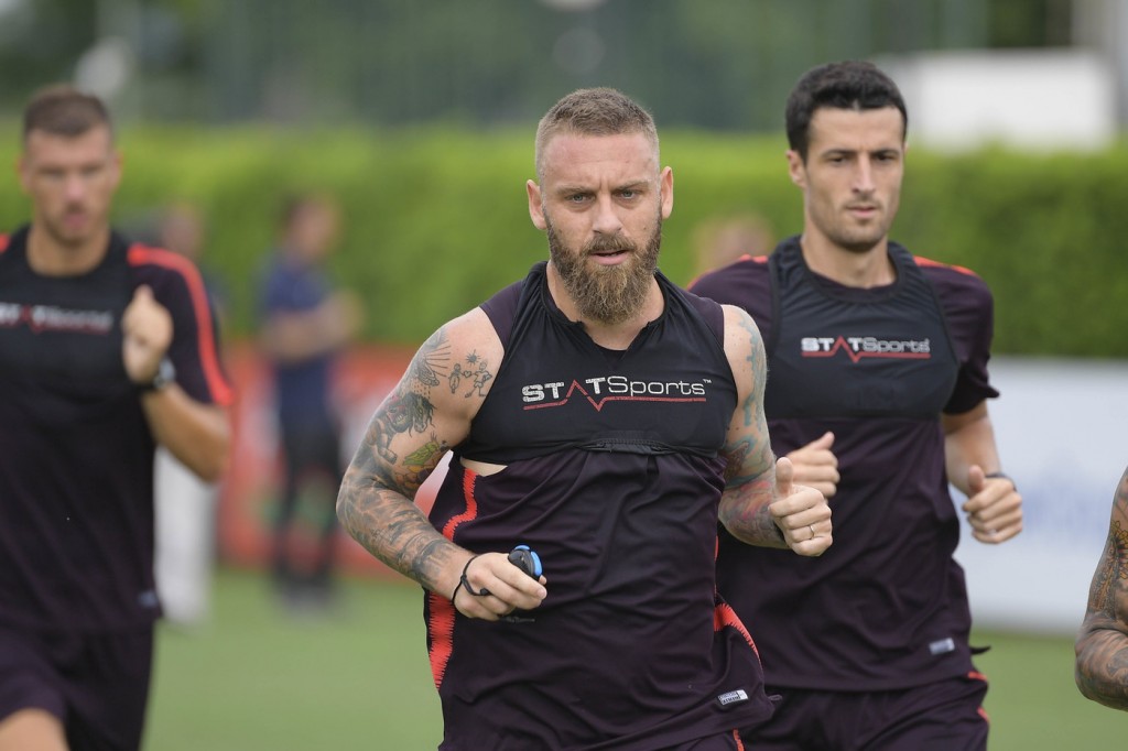 Allenamento Trigoria De Rossi