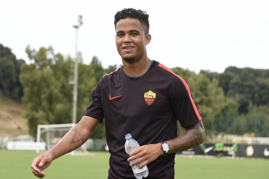 Allenamento Trigoria Kluivert