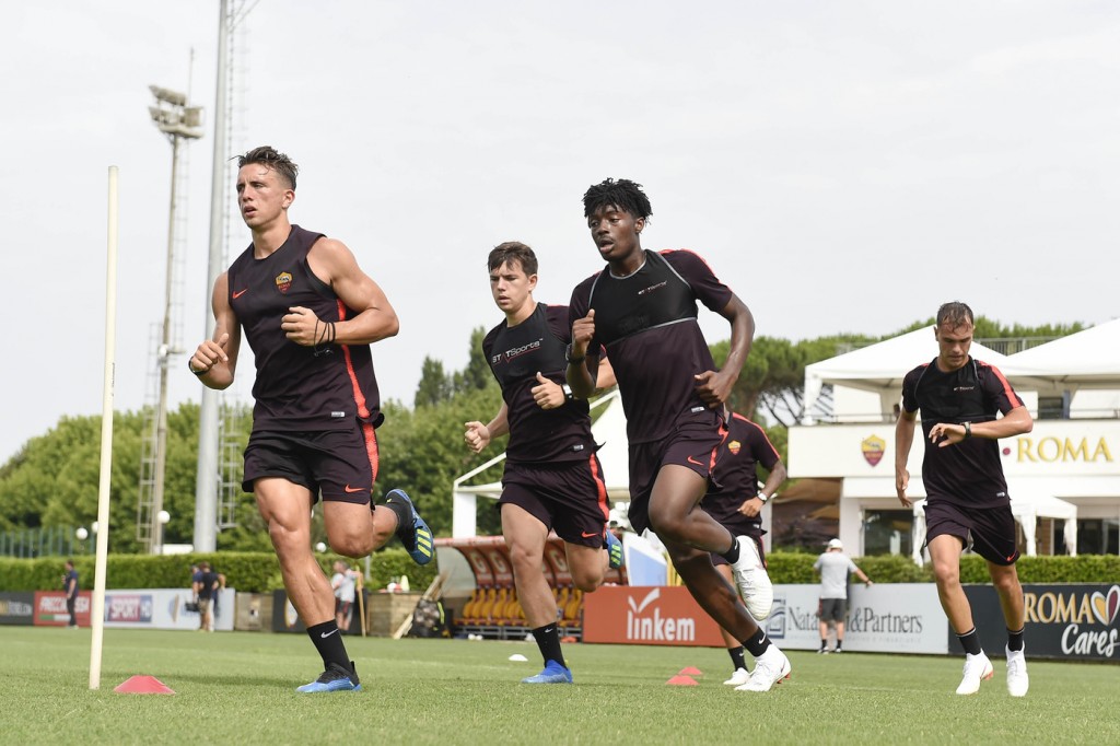 Allenamento Trigoria Luca Pellegrini Bianda Coric