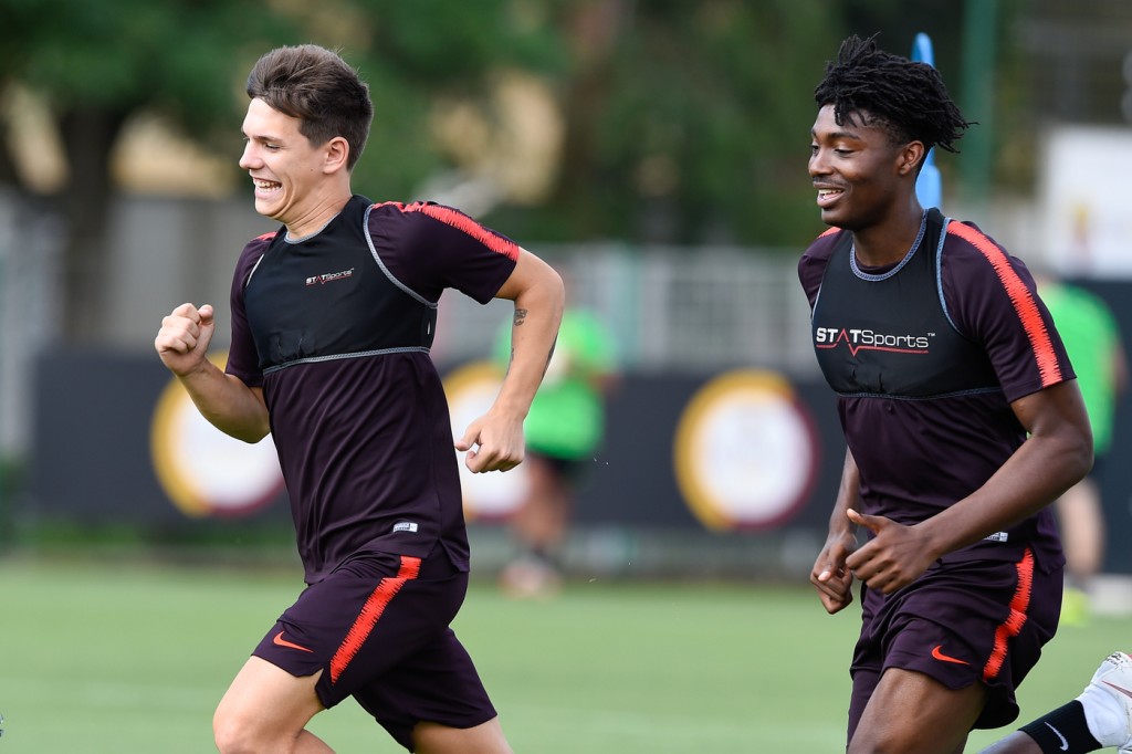 Allenamento Trigoria Coric Bianda