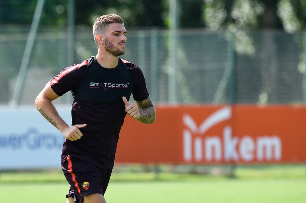 Allenamento Trigoria Santon