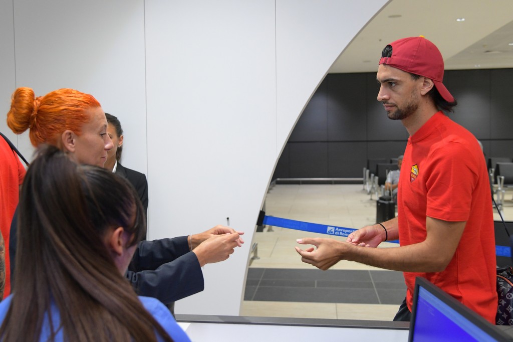 partenza_Roma_usa_ Pastore