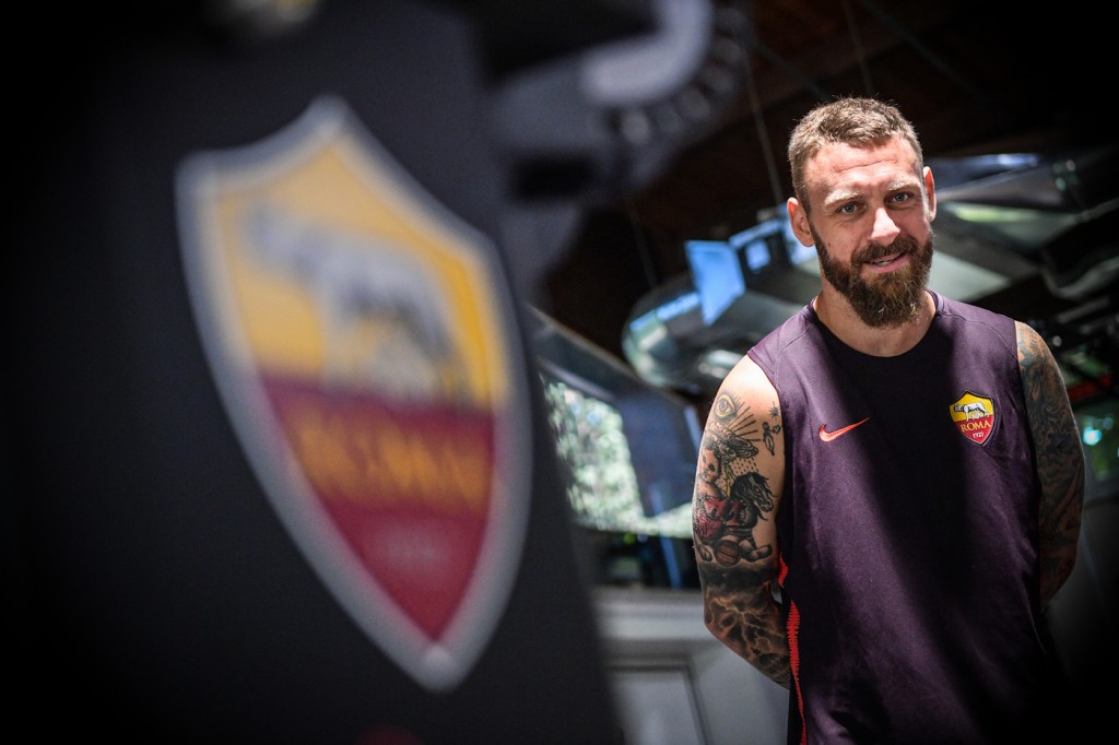 De_Rossi_Allenamento pomeridiano AS Roma - Ritiro estivo per la stagione 2018/2019