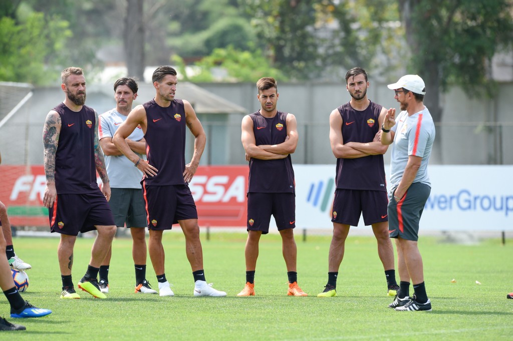 Allenamento AS Roma Nella foto: Eusebio Di Francesco