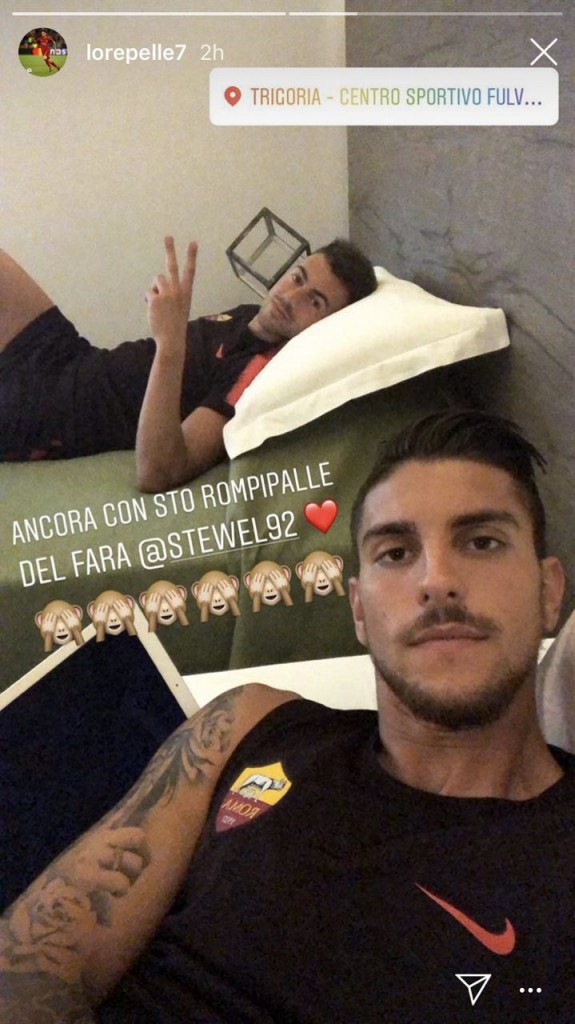 Instagram Pellegrini El Shaarawy