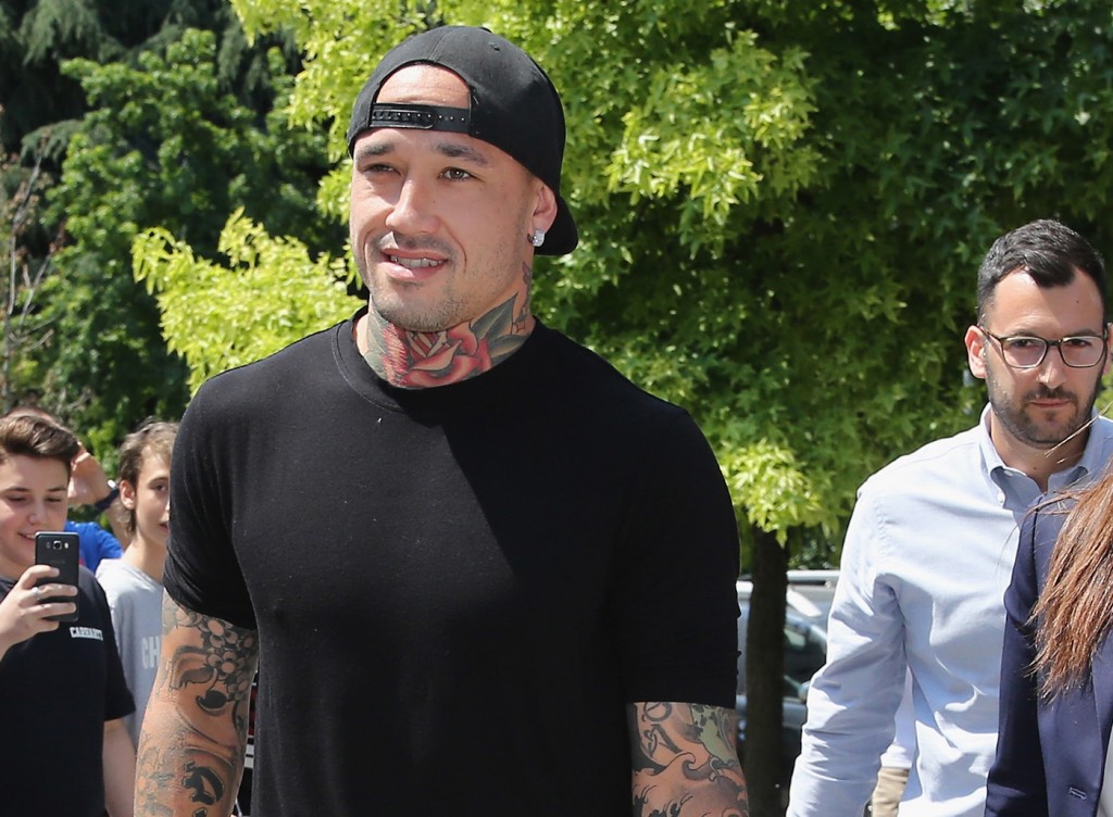 FC Internazionale New Signing Radja Nainggolan Attends Medical Tests