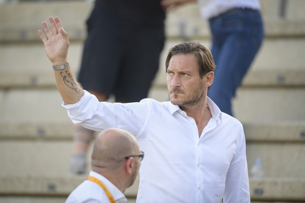 Roma vs Juventus - Playoff Campionato Primavera TIM 2017/2018 nella foto Francesco Totti