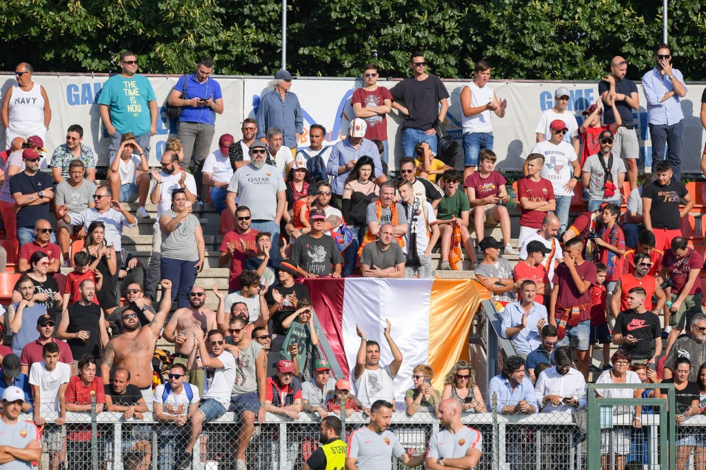AS Roma, allenamento a porte aperte allo Stadio Tre Fontane