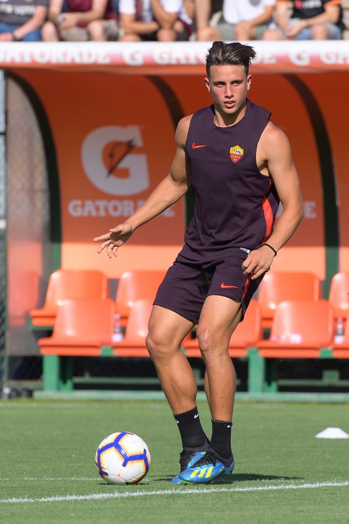 Allenamento_Tre Fontane_Luca Pellegrini