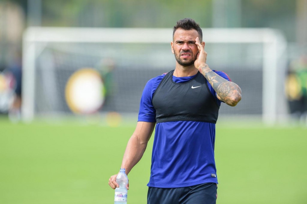 Roma (Italia) Sport Calcio Allenamento AS Roma Nella foto: Leandro Castan