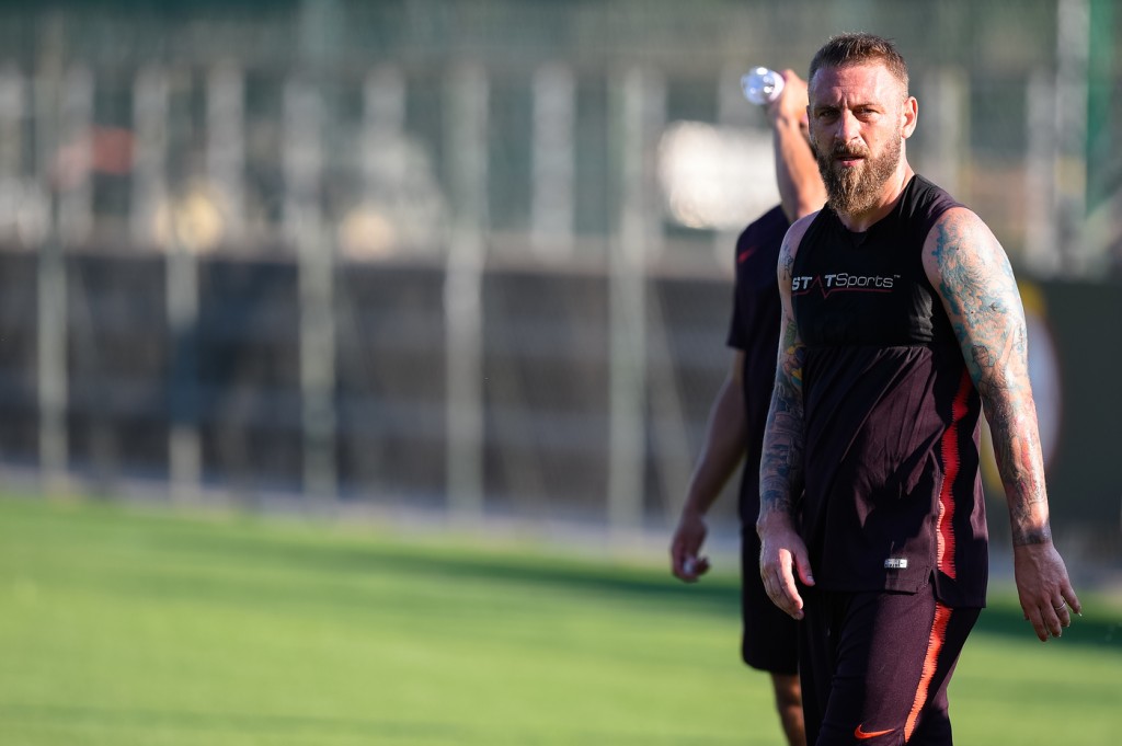 DeRossi_Allenamento AS Roma - Ritiro estivo per la stagione 2018/2019