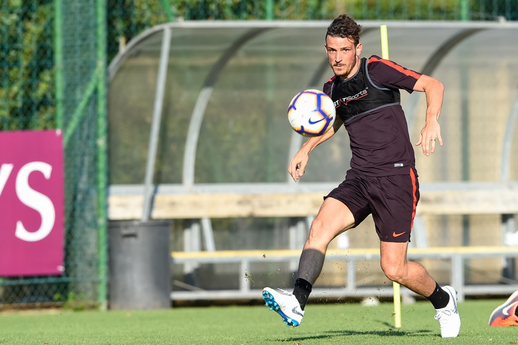 Florenzi_Allenamento AS Roma - Ritiro estivo per la stagione 2018/2019
