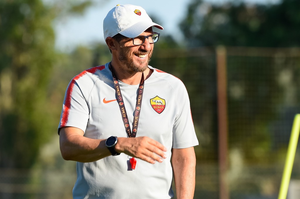 DiFrancesco_Allenamento AS Roma - Ritiro estivo per la stagione 2018/2019