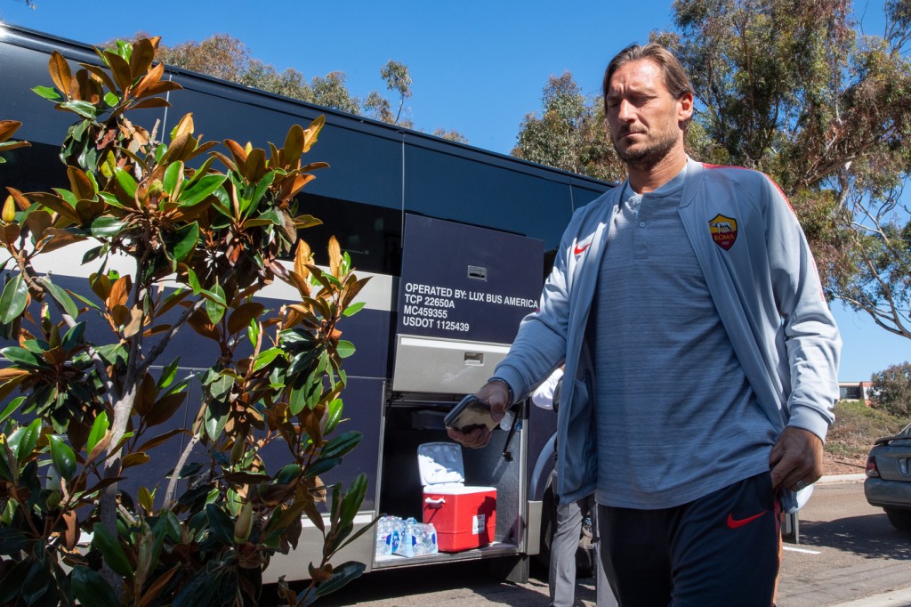 AS Roma Tour USA 2018 - Sessione di allenamento Nella foto: Francesco Totti