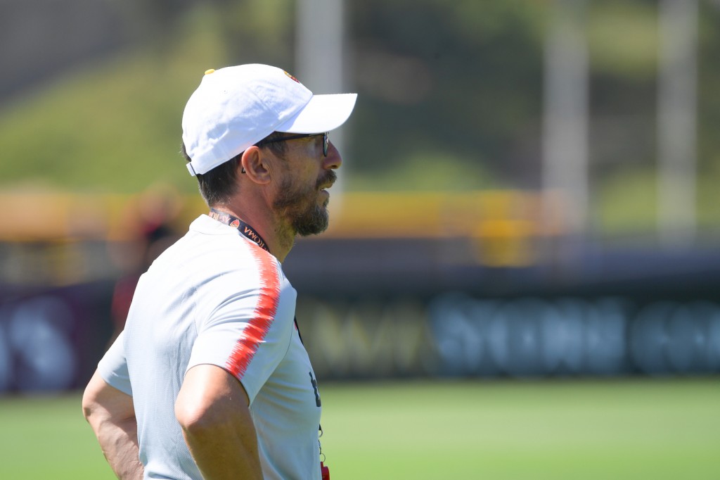 Nella foto: Eusebio Di Francesco AS Roma Tour USA 2018 - Sessione di allenamento