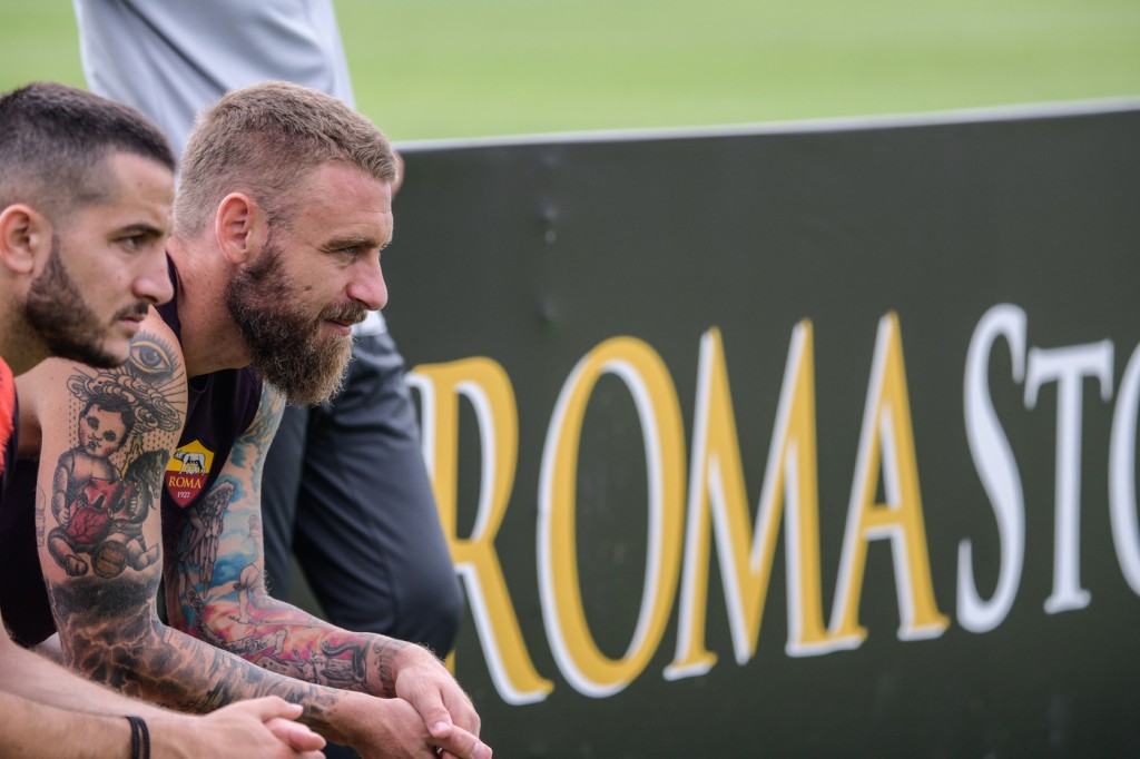 Nella foto: Daniele De Rossi, Kostas Manolas AS Roma Tour USA 2018 - Sessione di allenamento