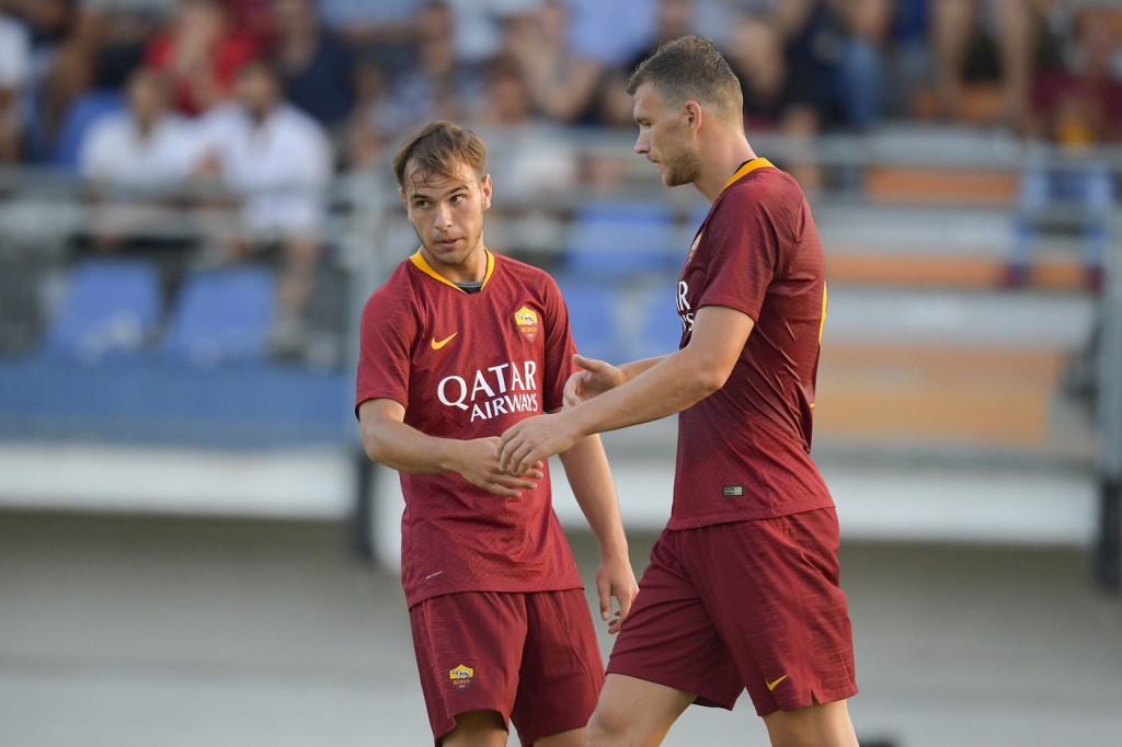 Latina-Roma Dzeko Riccardi