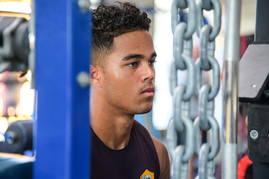 Kluivert_AS Roma Tour USA 2018 - Sessione di allenamento
