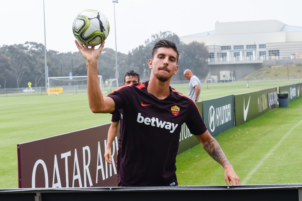 AS Roma Tour USA 2018, allenamento a San Diego Pellegrini