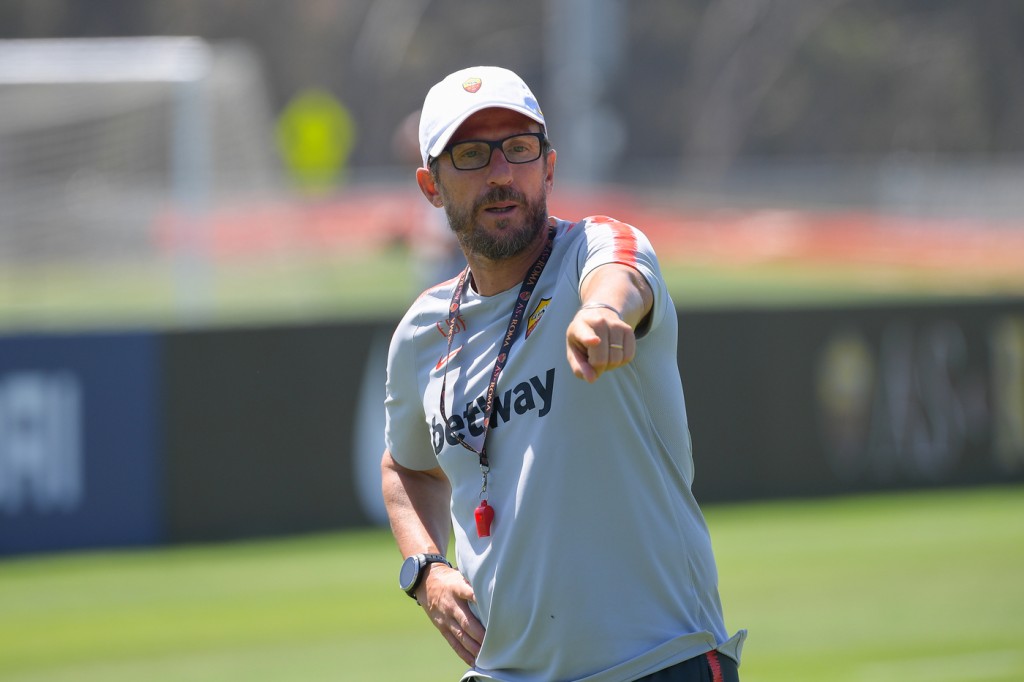 Di_Francesco_AS Roma Tour USA 2018, allenamento a San Diego