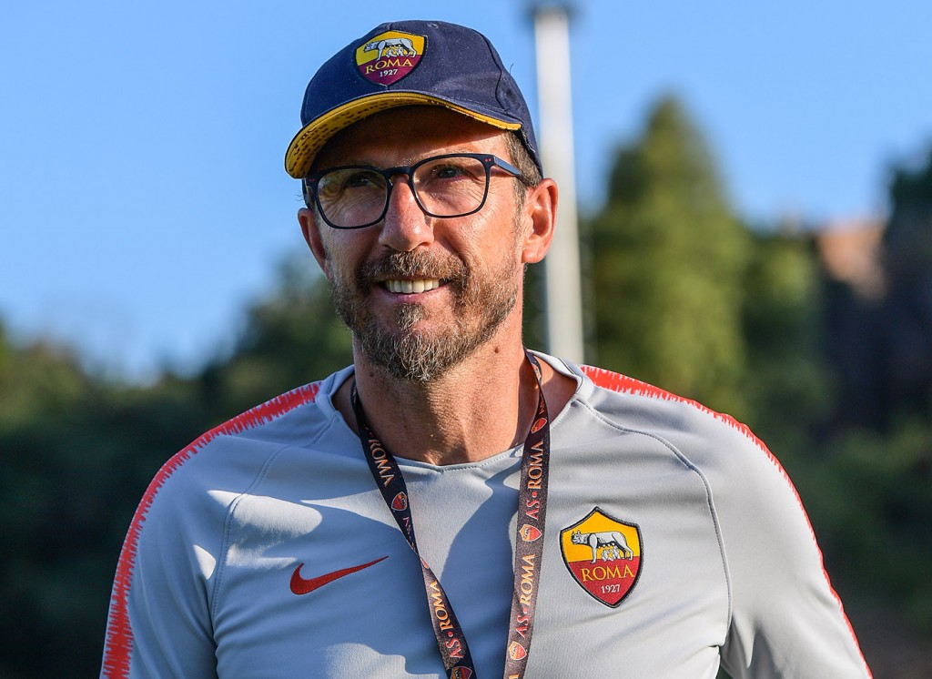 Allenamento AS Roma Nella foto: Eusebio Di Francesco