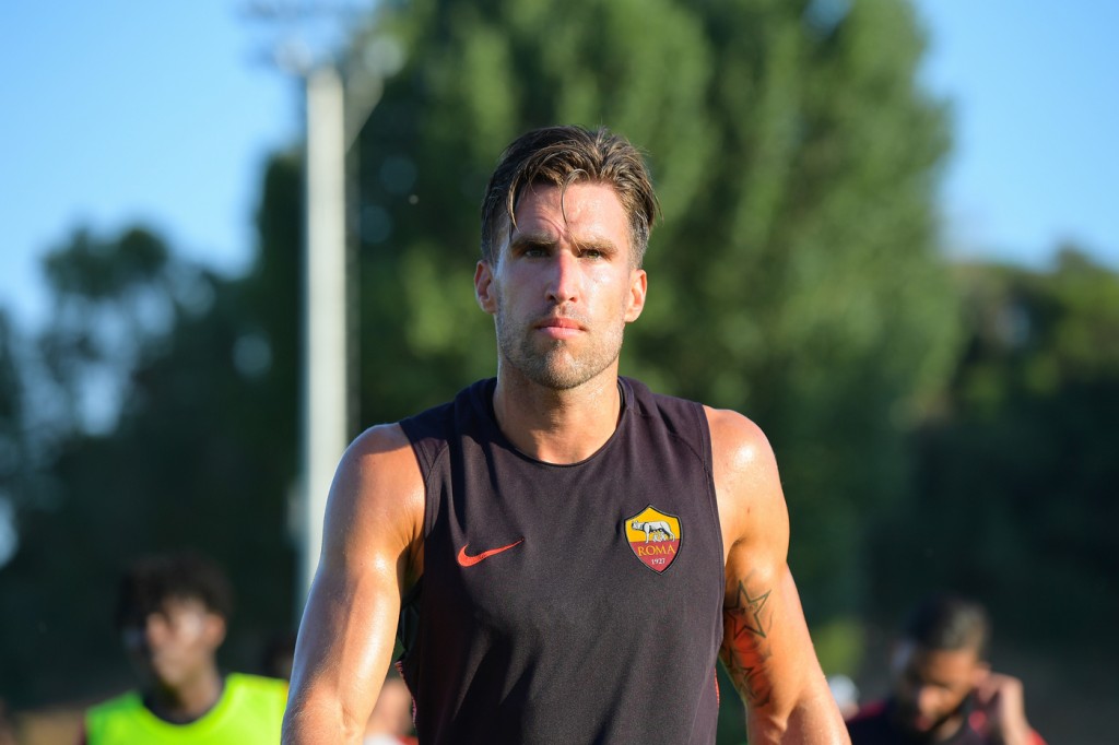 Allenamento AS Roma Nella foto: Strootman