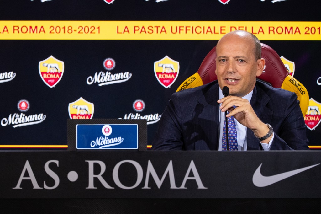 La Molisana nuovo premium partner dell'AS Roma Nella foto: Mauro Baldissoni