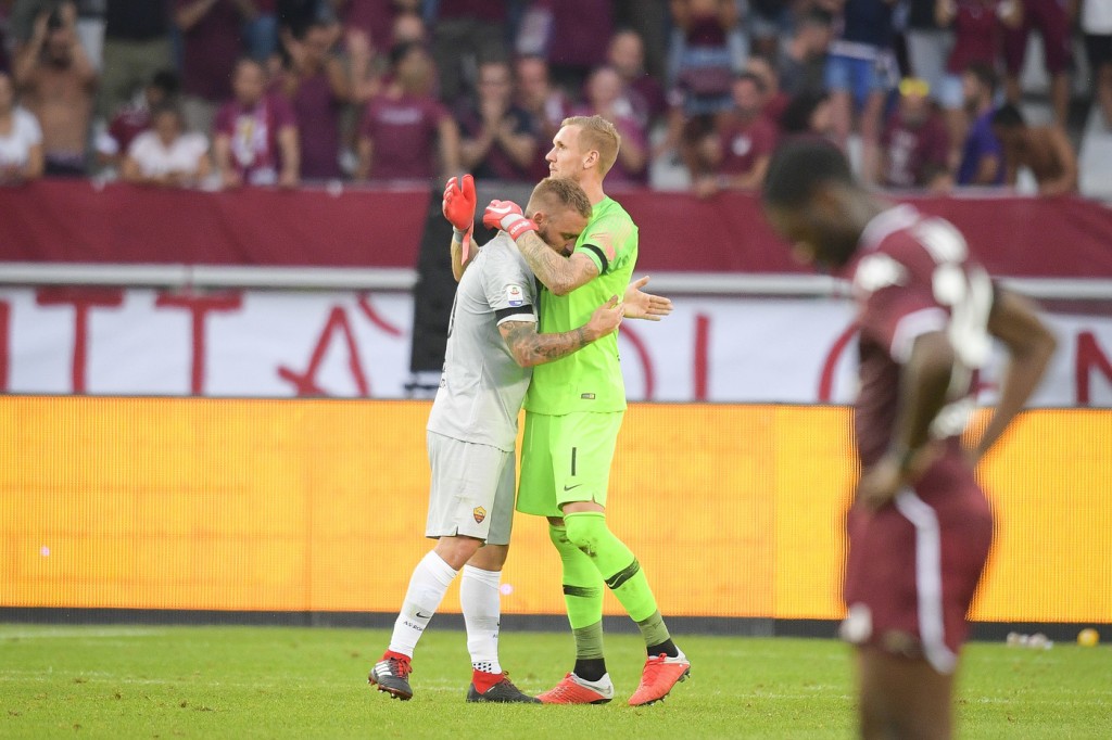 Torino vs Roma - Serie A Tim 2018/2019 Olsen De Rossi