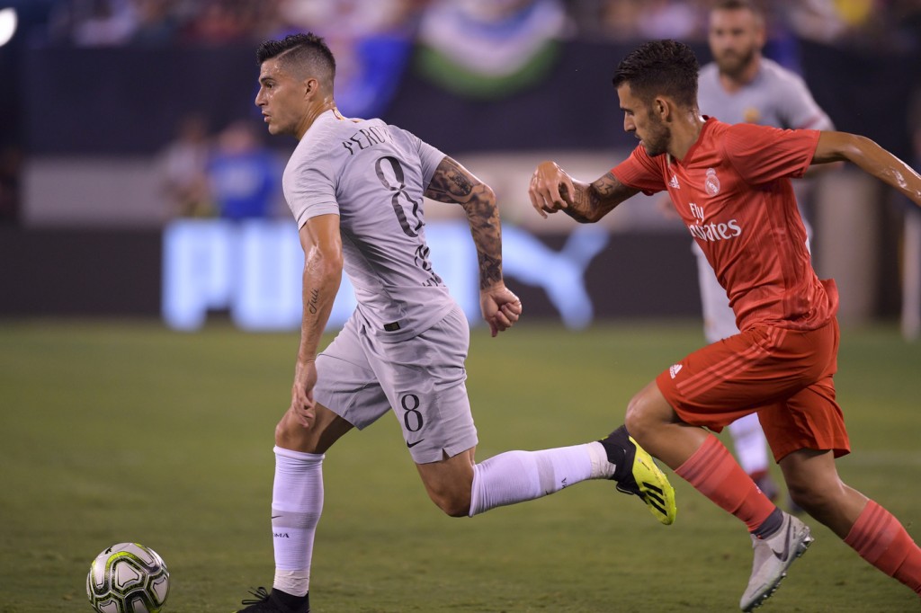 Perotti-Real Madrid vs AS Roma - International Champions Cup 2018
