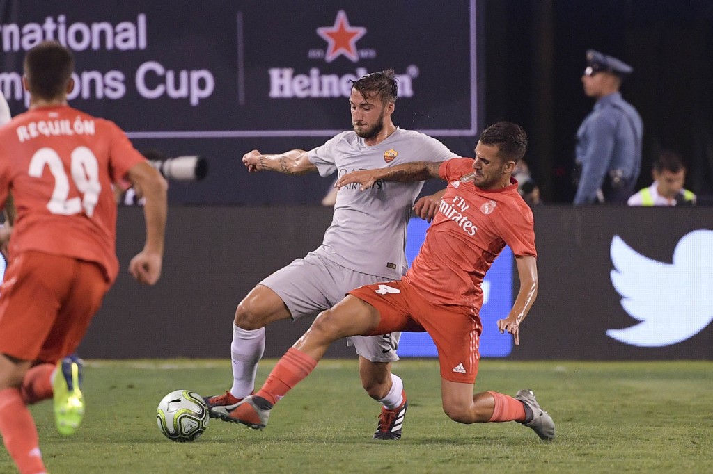 cristante_Real Madrid vs AS Roma - International Champions Cup 2018