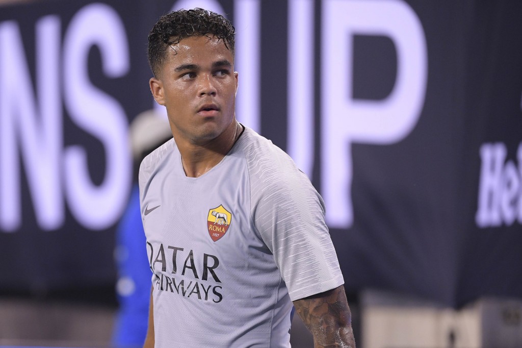 kluivert_Real Madrid vs AS Roma - International Champions Cup 2018