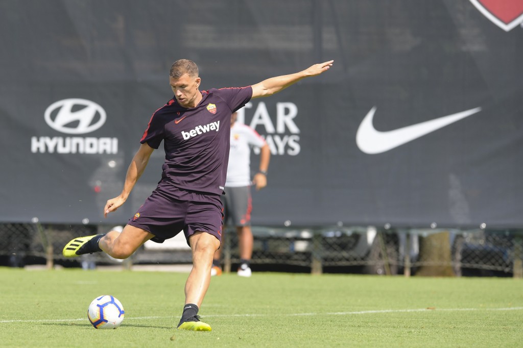 Allenamento_Roma_Dzeko