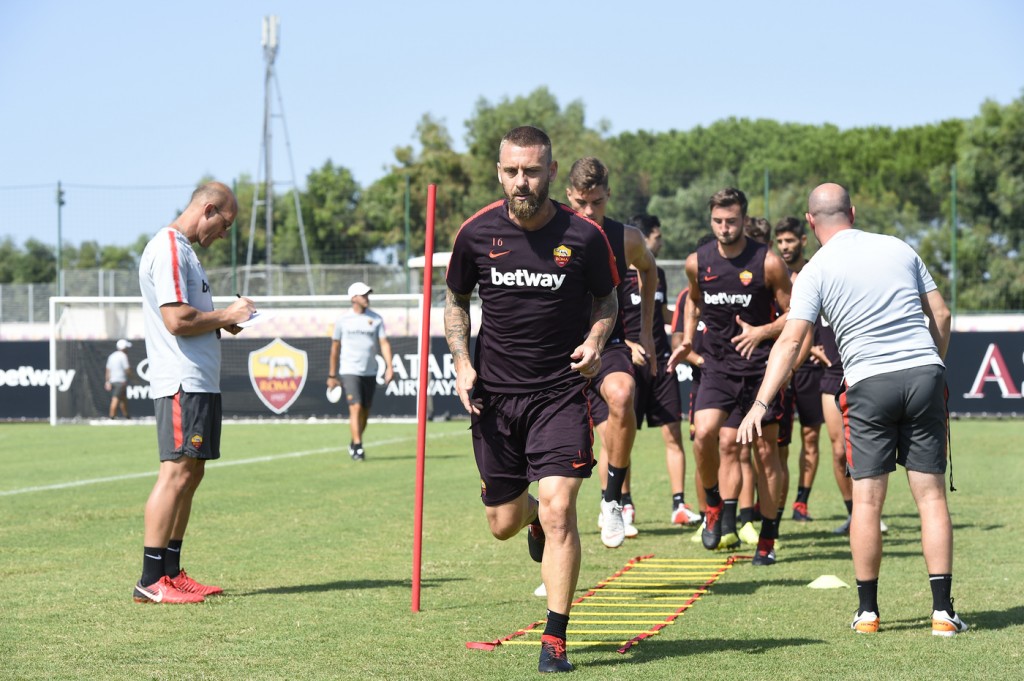 De Rossi Allenamento_preMilan10
