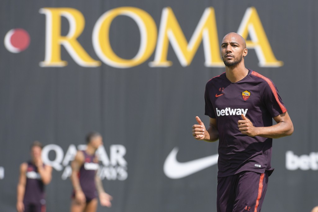 Trigoria allenamento Nzonzi