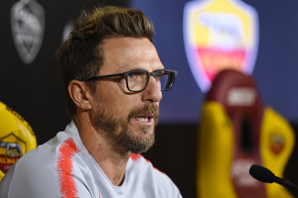 AS Roma, Conferenza Stampa di  Eusebio Di Francesco