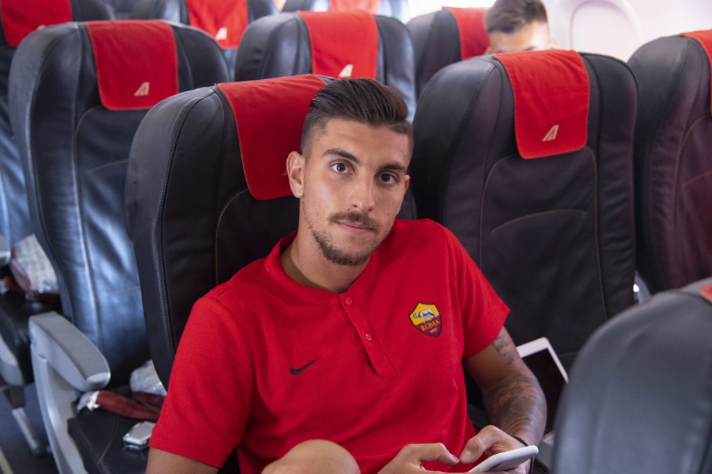 AS Roma, la squadra in viaggio per Torino