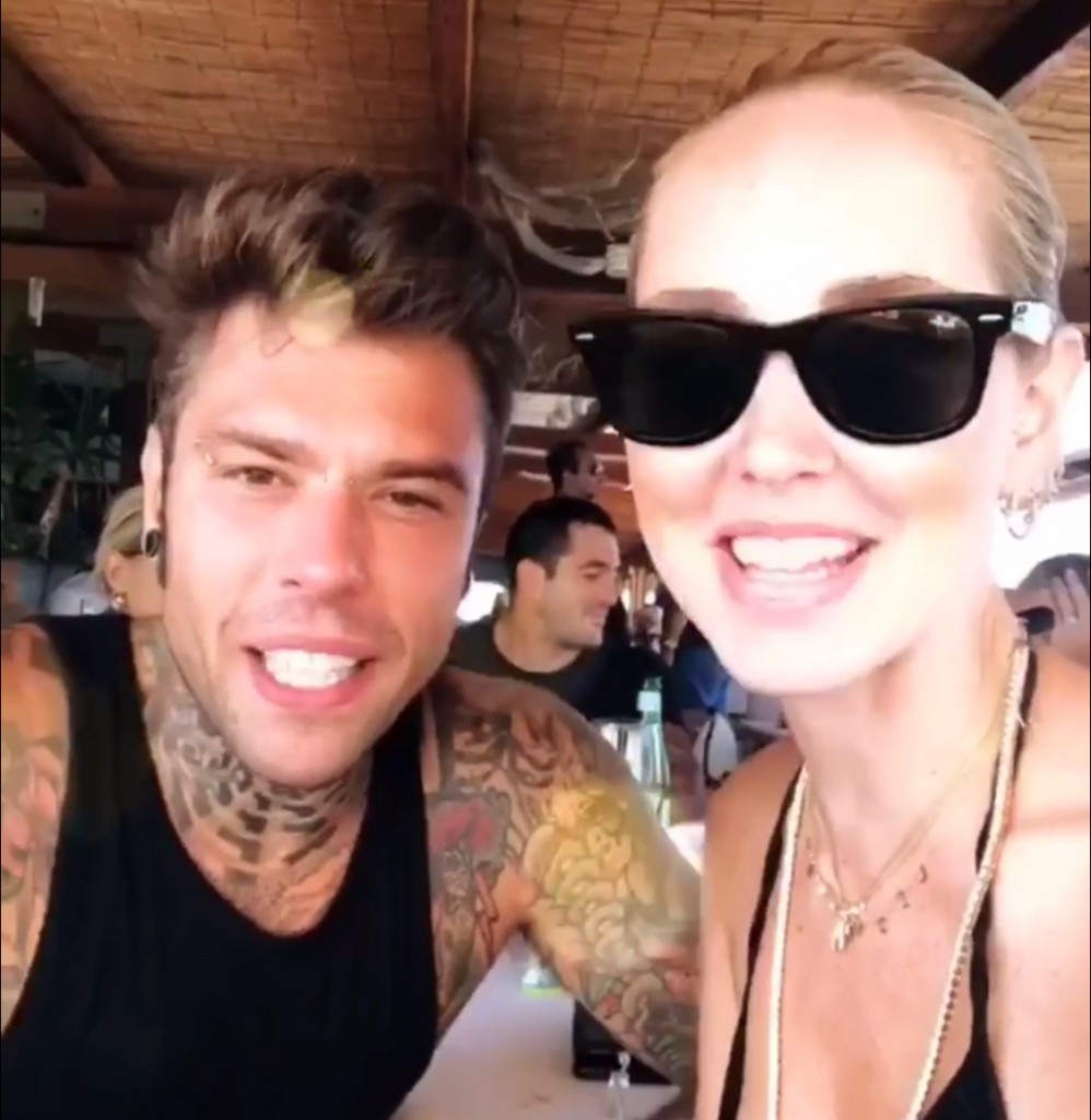 ferragni fedez instagram invito matrimonio totti ilary