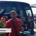 manolas screen video partenza fiumicino