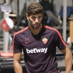 Fazio AS Roma - Allenamento pomeridiano