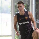 Schick AS Roma - Allenamento pomeridiano
