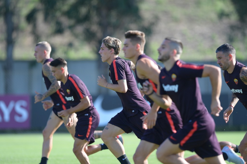 Allenamento AS Roma a Trigoria