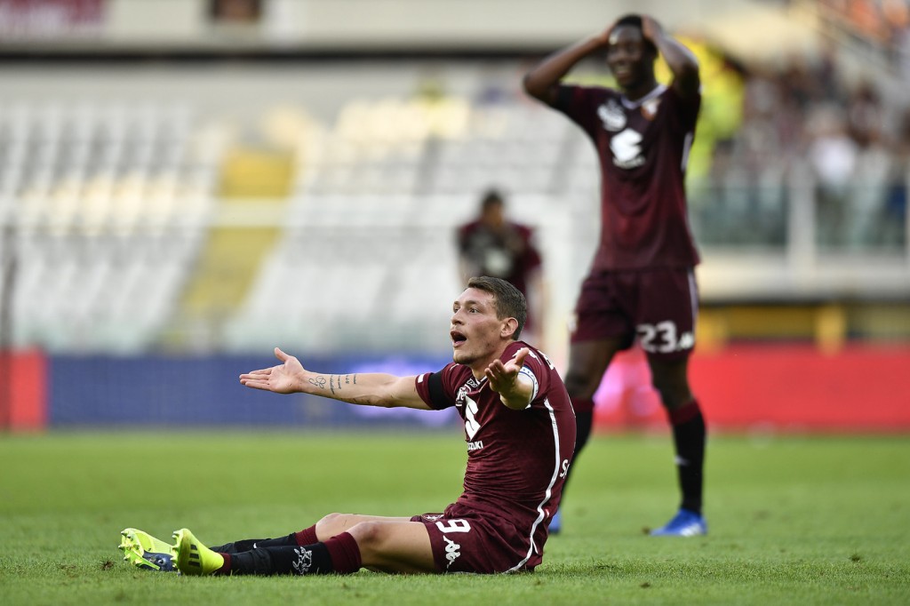 Belotti Torino vs Roma - Serie A TIM 2018/2019