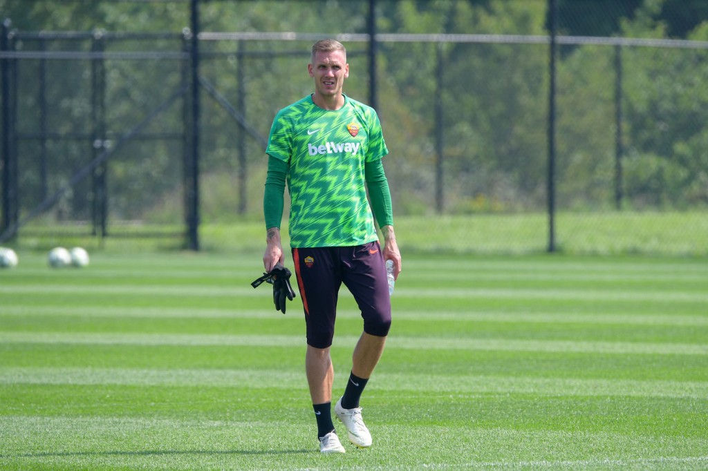 Olsen_AS Roma Tour USA 2018 - Sessione di allenamento in New Jersey